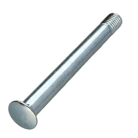1 x Vognbolt M10X94 Gevind 14 delvis gevind K&C.B Firkants tykkelse 2,5 elforzinket stål