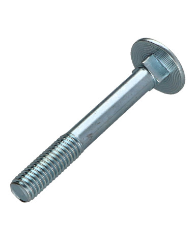 1 x Vognbolt M8X60 Gevind 22 delvis gevind...