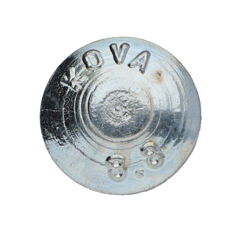 1 x Vognbolt M8X25 Gevind 22 delvis gevind Klasse 8.8 elforzinket stål