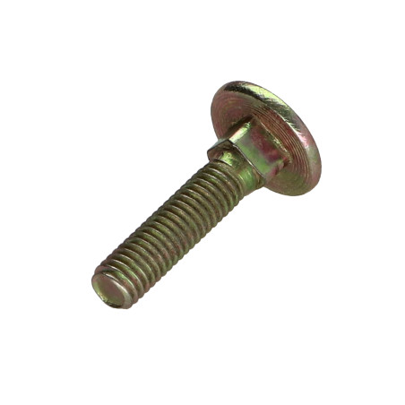 1 x Vognbolt M5X22 Fuld trÃ¥d COLCAR 6 gul zink