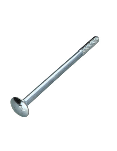 1 x Vognbolt M10X180 delvis gevind elforzinket...
