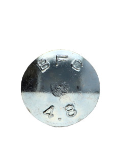 Vognbolt M8X160 Gevind 28 delvis gevind elforzinket stål 2