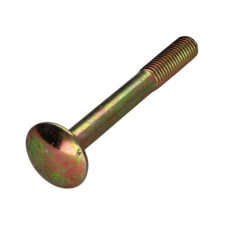 1 x Vognbolt M8X70 Gevind 22 delvis gevind gul zink