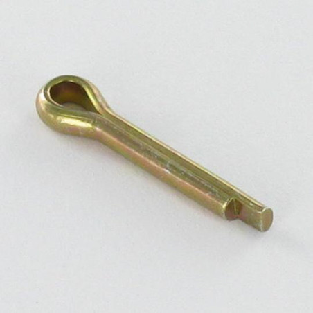 1 x Stift kærv gul zink 3,2X25