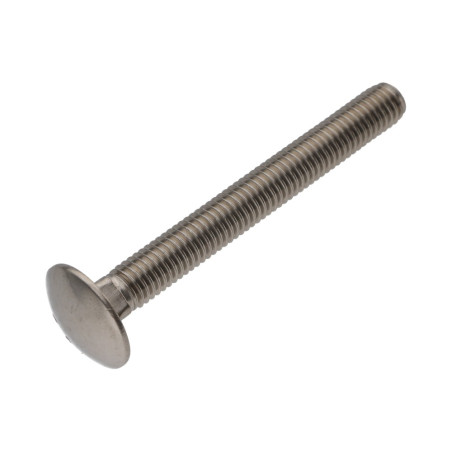 1 x Vognbolt Rustfrit stål A2 M12X90 Fuld trÃ¥d