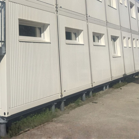 1 x Fundamentskrue 89X5X2000 modstandsdygtig mod korrosion varmgalvaniseret stål