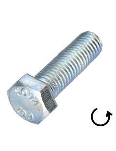 Vis m-hastighed Sekskantet hoved trin venstre M12X60... 2