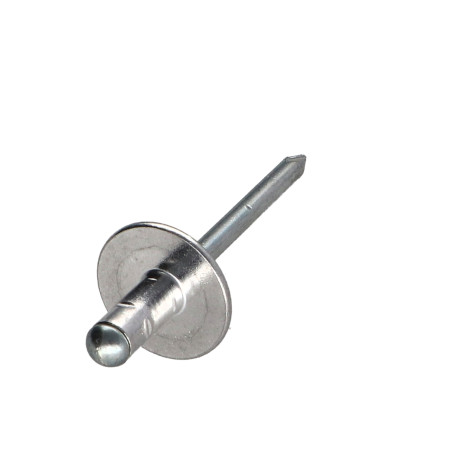 1 x Blindnitter Aluminium Tiger stål 4X17 stort hoved Multigreb