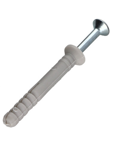 1 x Sømplug forsænket hoved 5X40 + Skrue 3,5X45
