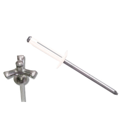 1 x Udvalg 500 Nitte GOSTAR GOLIGHT Aluminium stang stål DEGOMETAL