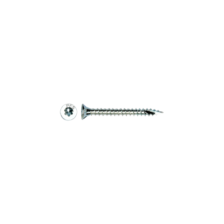 1 x Udvalg 1700 Træ og spånplade skrue forsænket hoved TORX spids anti-kløvning type 17 cut elforzinket stål