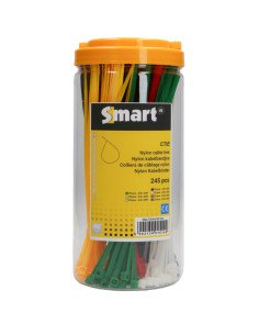 Udvalg 245 Klemme til stramning i rustfrit stål Nylon