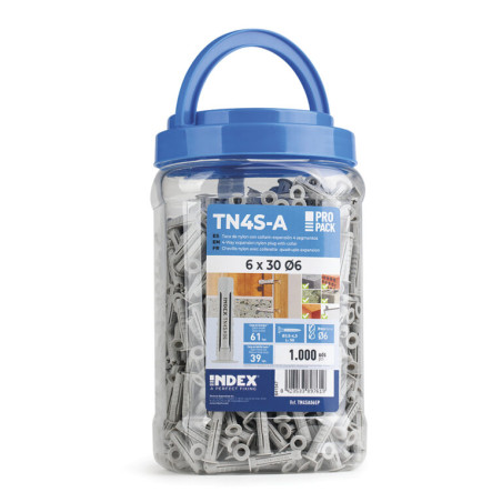 1 x Spand med 1000 Plug Nylon 6