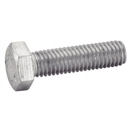 1 x Udvalg 570 Vis m-hastighed Sekskantet hoved Fuld trÃ¥d Rustfrit stål A4