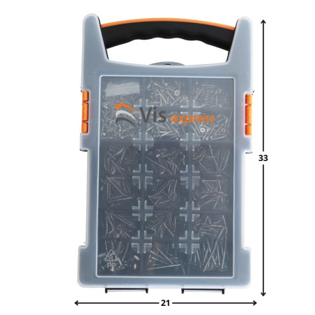 1 x CASE OPBEVARING 38X21X6.2