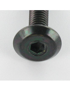 Vis m taux t te plade Sekskantet fatning 4 M6X25 sort... 2