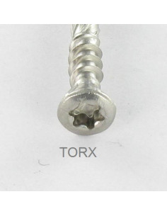 V.TKR Ansatsskrue forsænket hoved T25 5X70 spids... 2