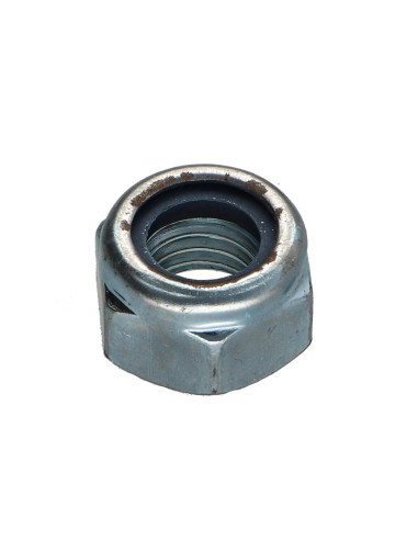 1 x Låsemøtrik M12 elforzinket stål rust