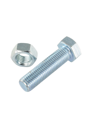 1 x Bolt med møtrik Sekskantet hoved M16X90...