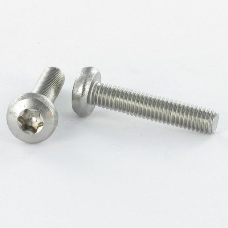 Vis m-hastighed panhoved TORX Rå stål DIN 7985 TORX
