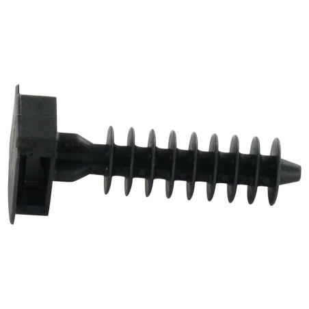 STØTTE VÆG stil Plug Nylon Sort