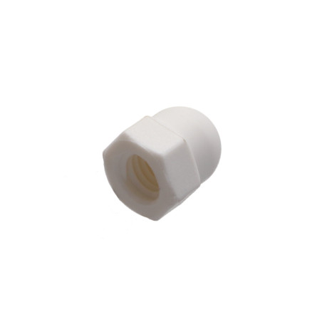 Møtrik enøjet Nylon naturlig polyamid 6.6 DIN 1587 DIN 1587