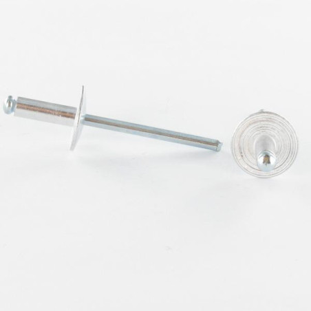 Nitte Pop Aluminium ( stang Rå stål )